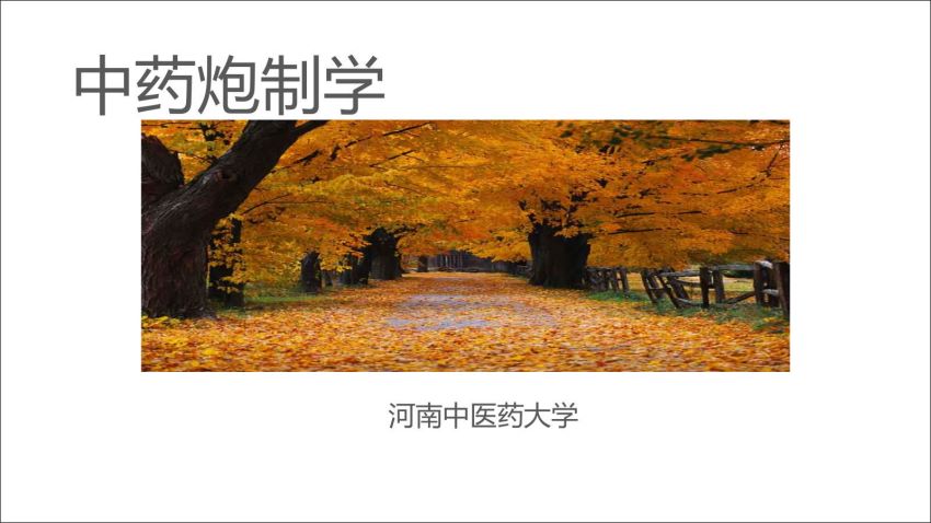 中药炮制学(1.2.1)中药炮制的内容和特点-河南中医药大学.pdf